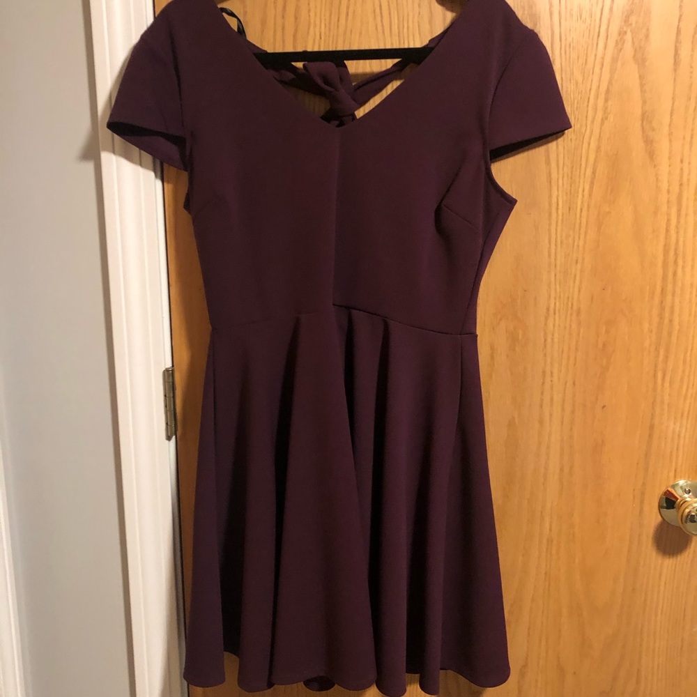 B Darlin purple dress